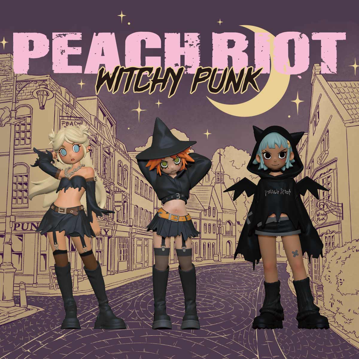 Lil Peach Riot:Loading! Series Blind Box Figures