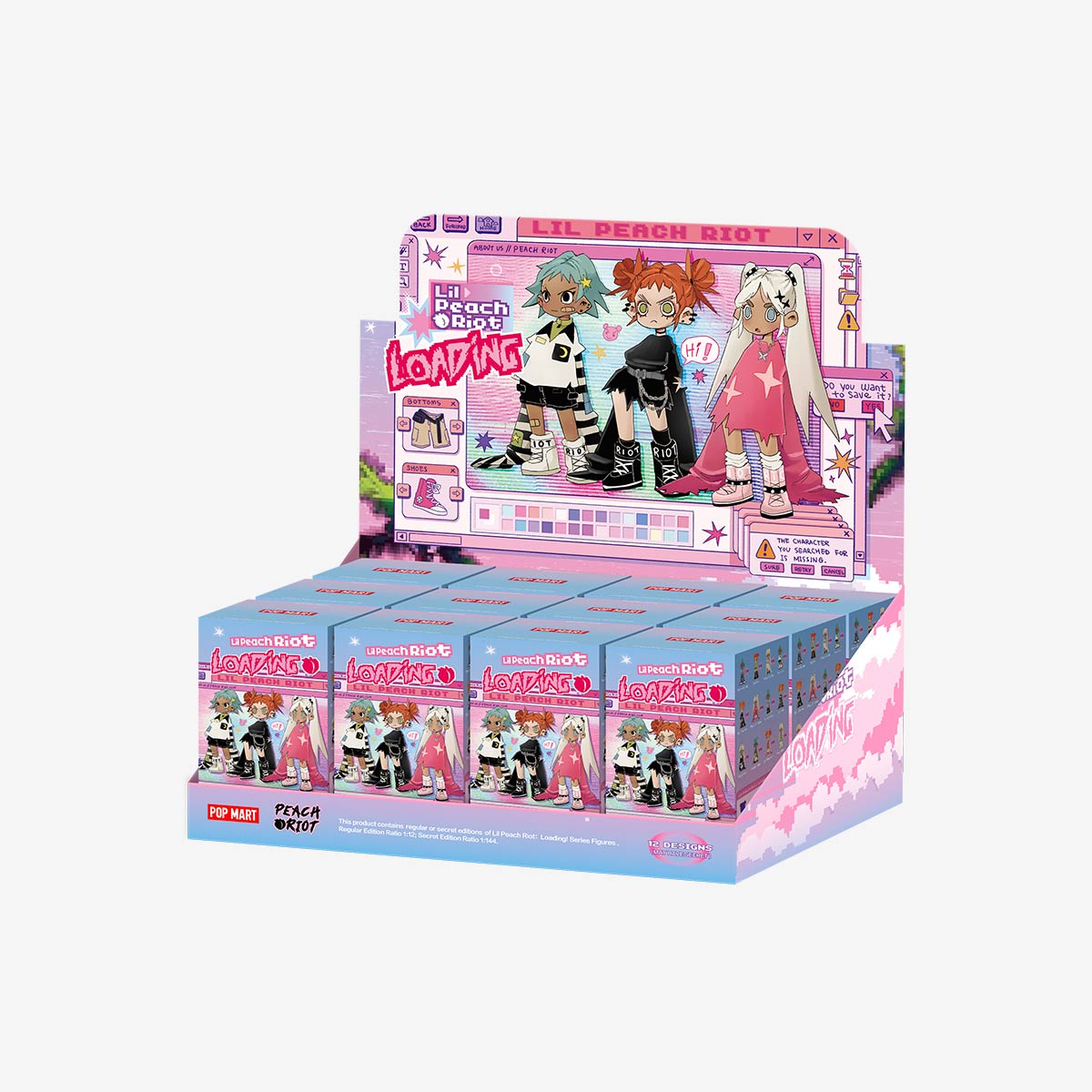 Lil Peach Riot:Loading! Series Blind Box Figures