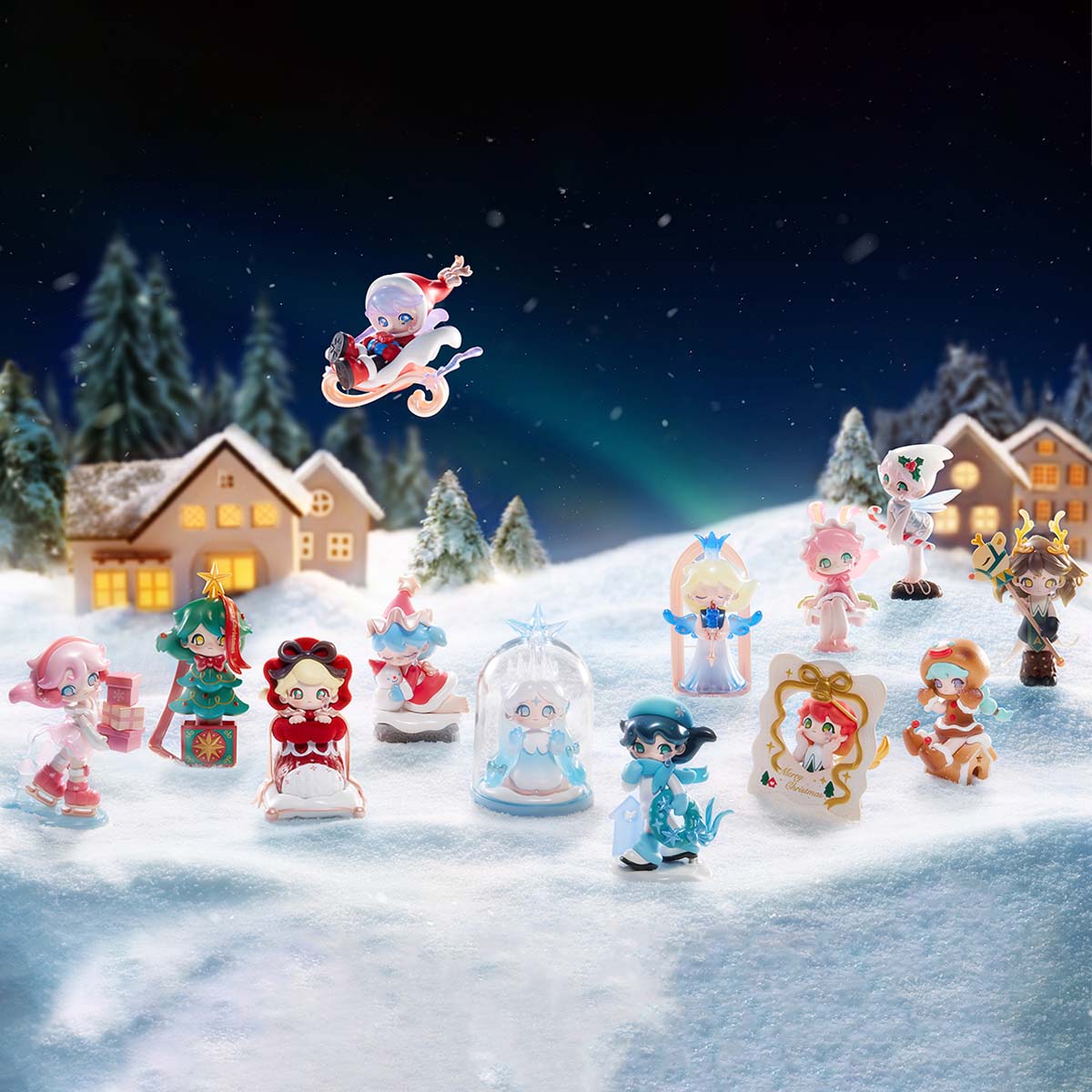 AZURA Warm Christmas Series Blind Box Figures
