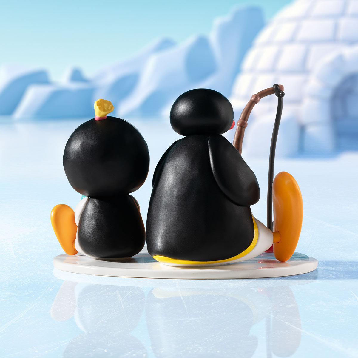 Baby Molly × Pingu Happy Fishing Series-Vinyl Plush Pendant Blind Box