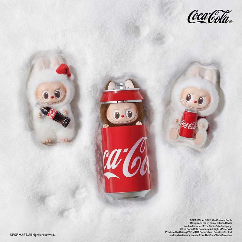 【Sale】The Monster( Labubu ) COCA-COLA Series-Vinyl Face Blind Box