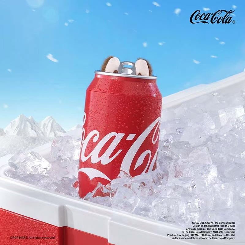 【Sale】The Monster( Labubu ) COCA-COLA Series-Vinyl Face Blind Box