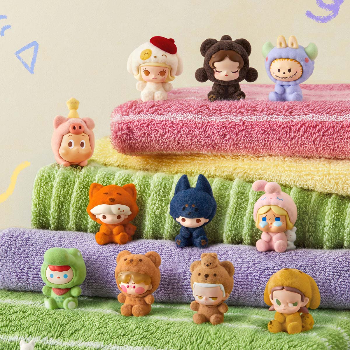 【Sale】POP BEAN Pajama Cross Dressing Series Blind Box(1Pc Per Pack)