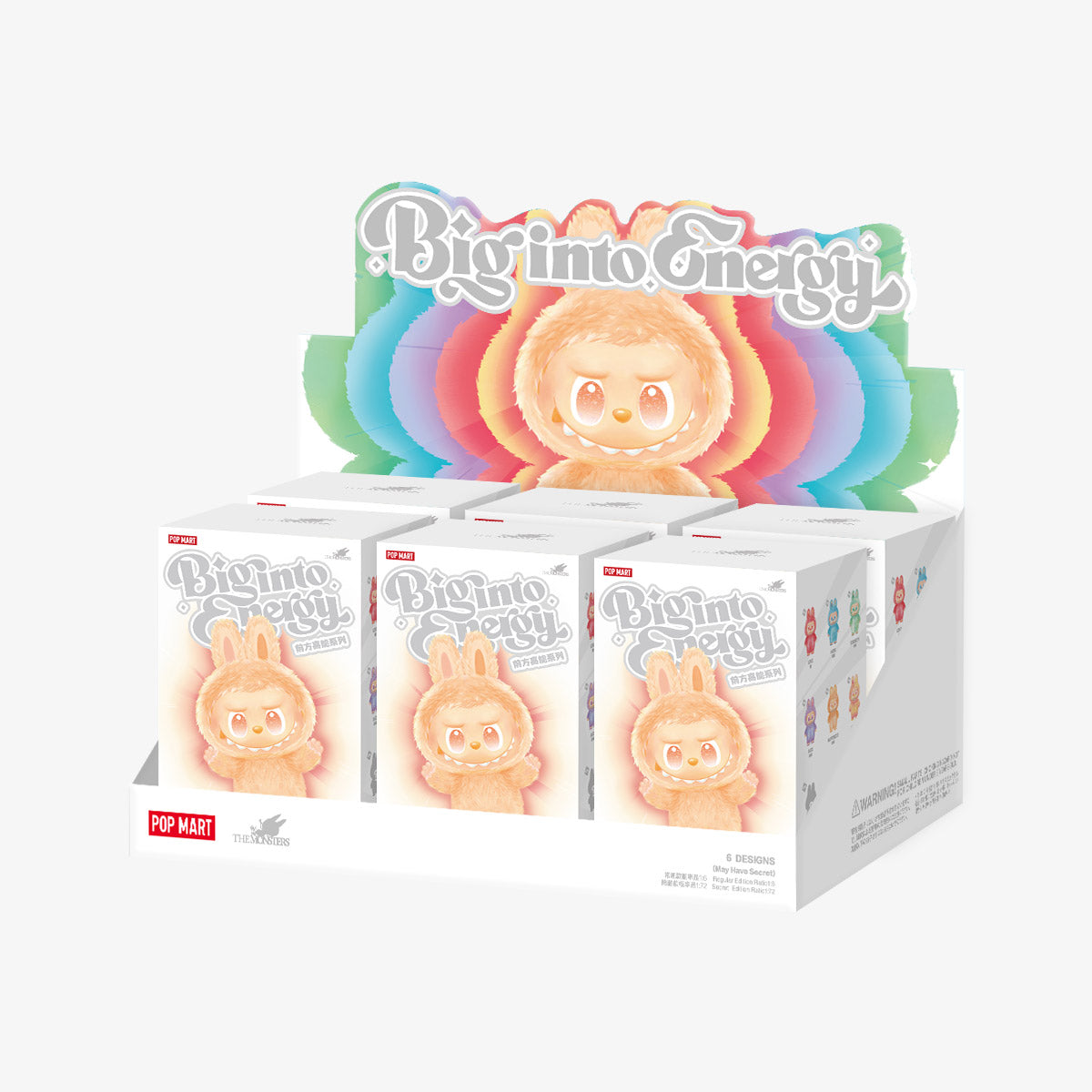 【Sale】Labubu V3 Big into Energy Series-Vinyl Plush Blind Box - K22