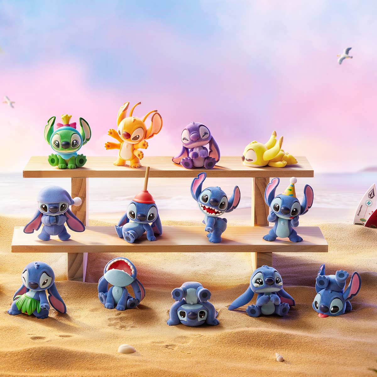 【Sale】Stitch Little Emotions Series Blind Box Figures