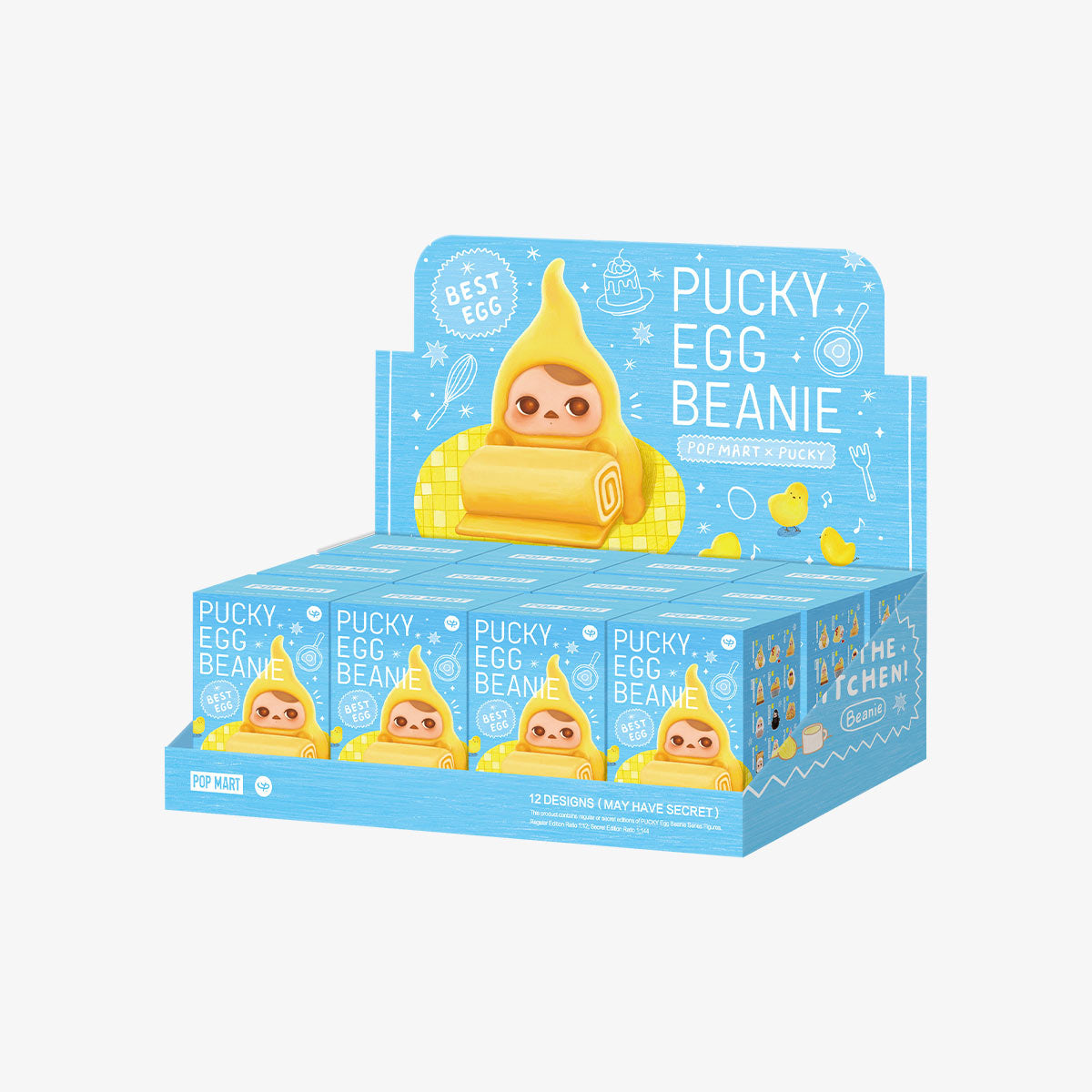 PUCKY Egg Beanie Series Blind Box Figures