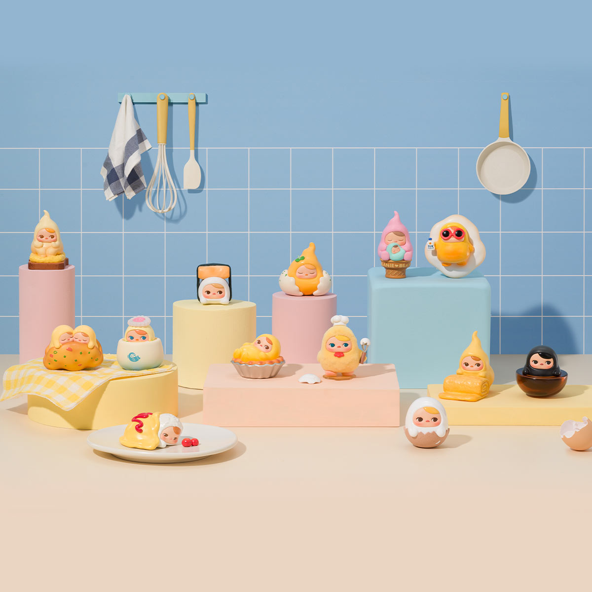 PUCKY Egg Beanie Series Blind Box Figures