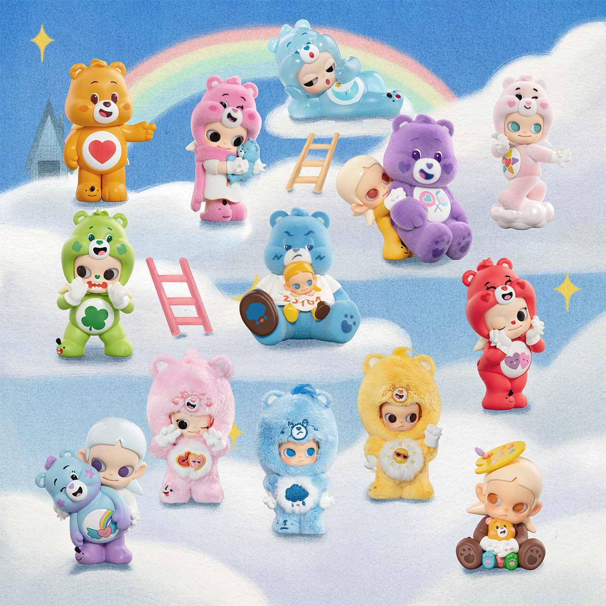 Zsiga × Care Bears Series Blind BOx Figures