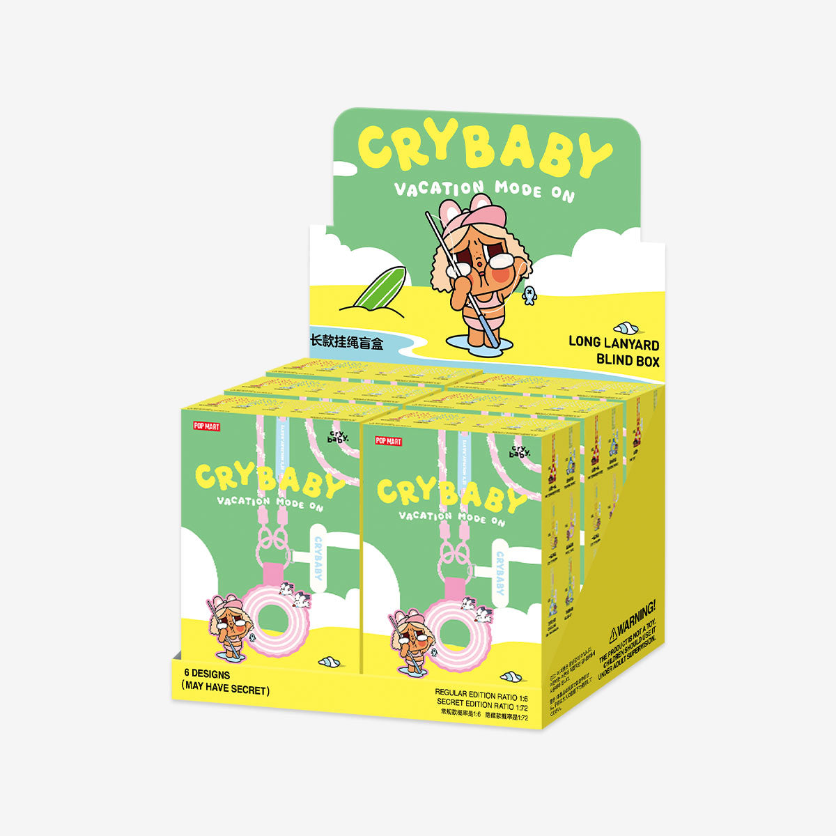 CRYBABY Vacation Mode On Series-Long Lanyard Blind Box