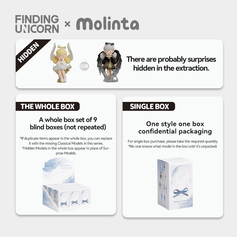 【F.UN&TB】FINDING UNICORN Molinta Natural Series Blind Box