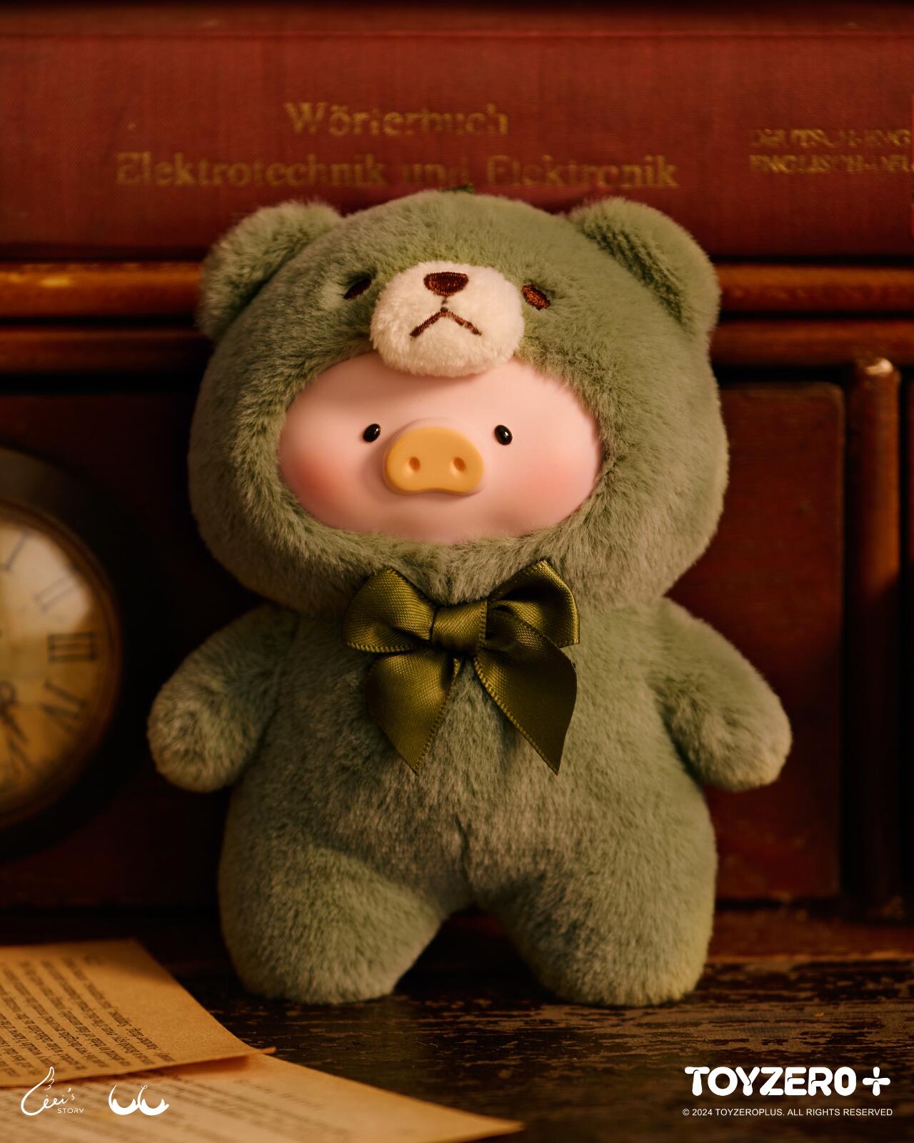 【52Toys-1027 Event Gift】Lulu The Piggy Vintage Teddy Shop Series Plush Blind Box