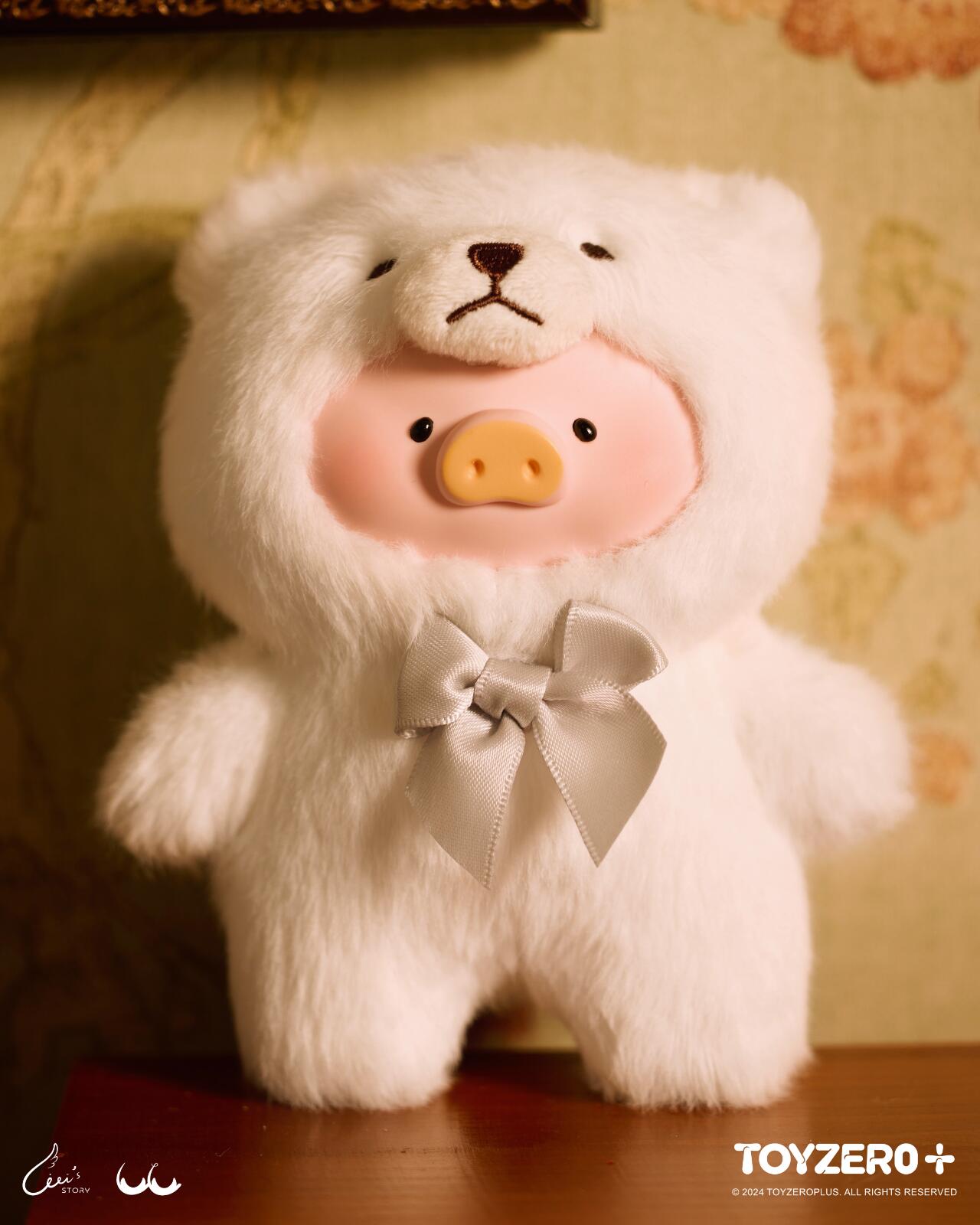 【52Toys-1027 Event Gift】Lulu The Piggy Vintage Teddy Shop Series Plush Blind Box