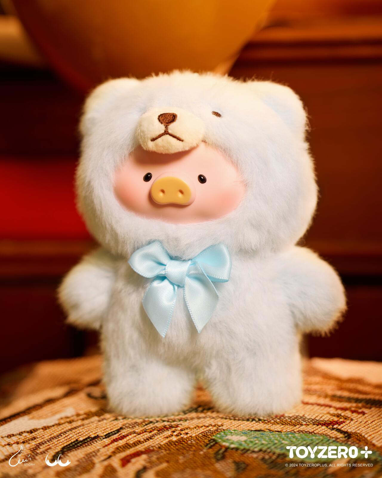 【52Toys-1027 Event Gift】Lulu The Piggy Vintage Teddy Shop Series Plush Blind Box
