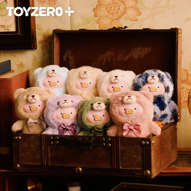 【52Toys-1027 Event Gift】Lulu The Piggy Vintage Teddy Shop Series Plush Blind Box