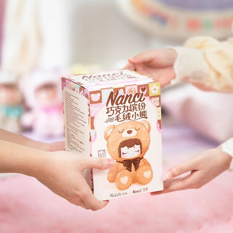 【Sale】Nanci Colorful Chocolate Cutie Bear Plush Blind Box【Rolife】