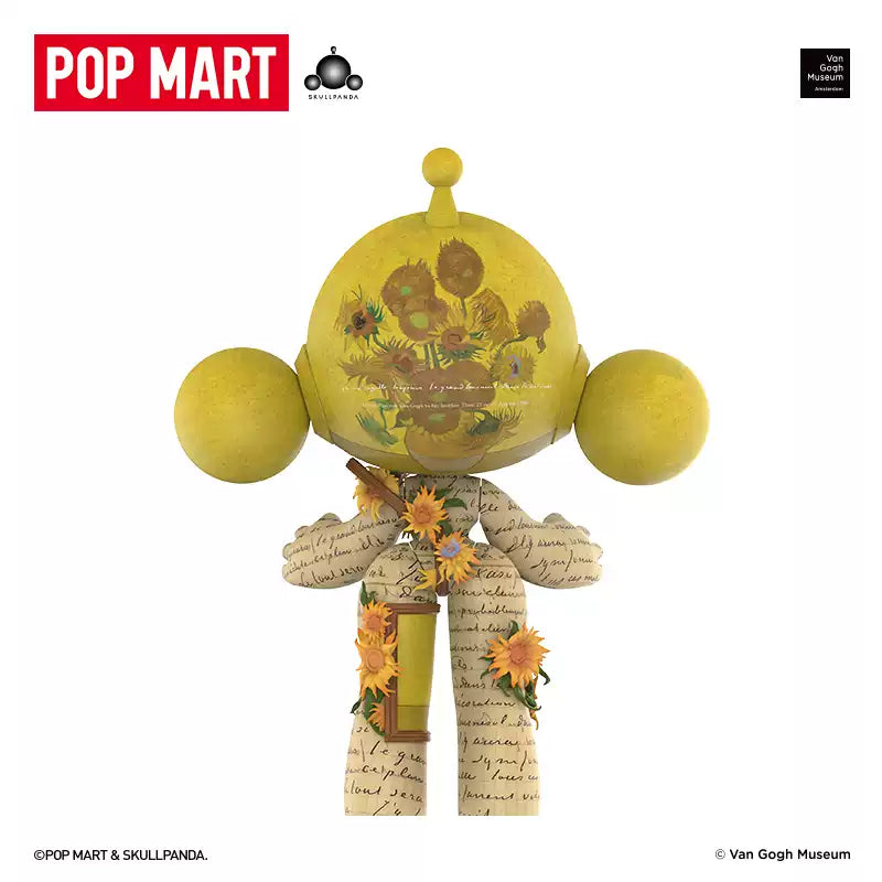 【Sale】MEGA a SKULLPANDA 400% Van Gogh Museum Sunflowers