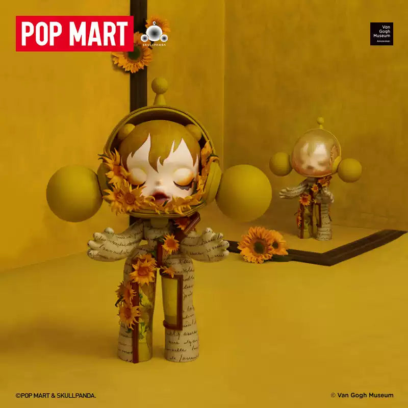 【Sale】MEGA a SKULLPANDA 400% Van Gogh Museum Sunflowers