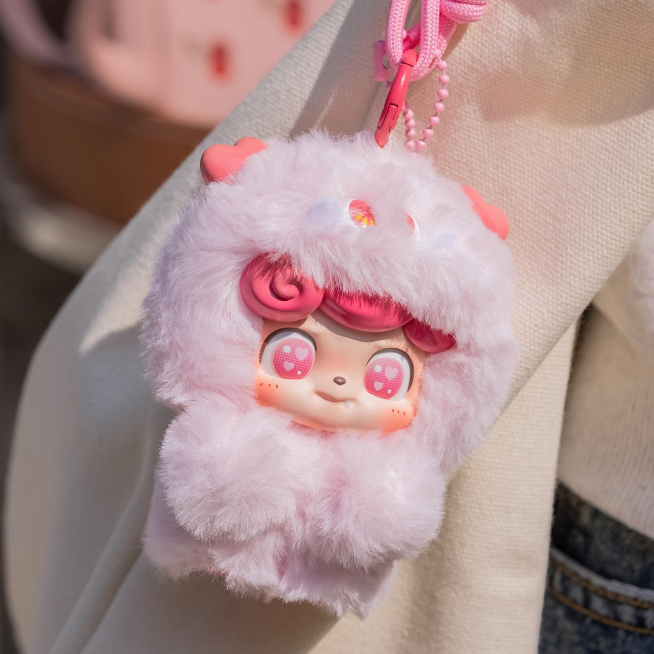 Q Kid Emotional Hairy Monsters Series Pendant Blind Box【Jotoys】