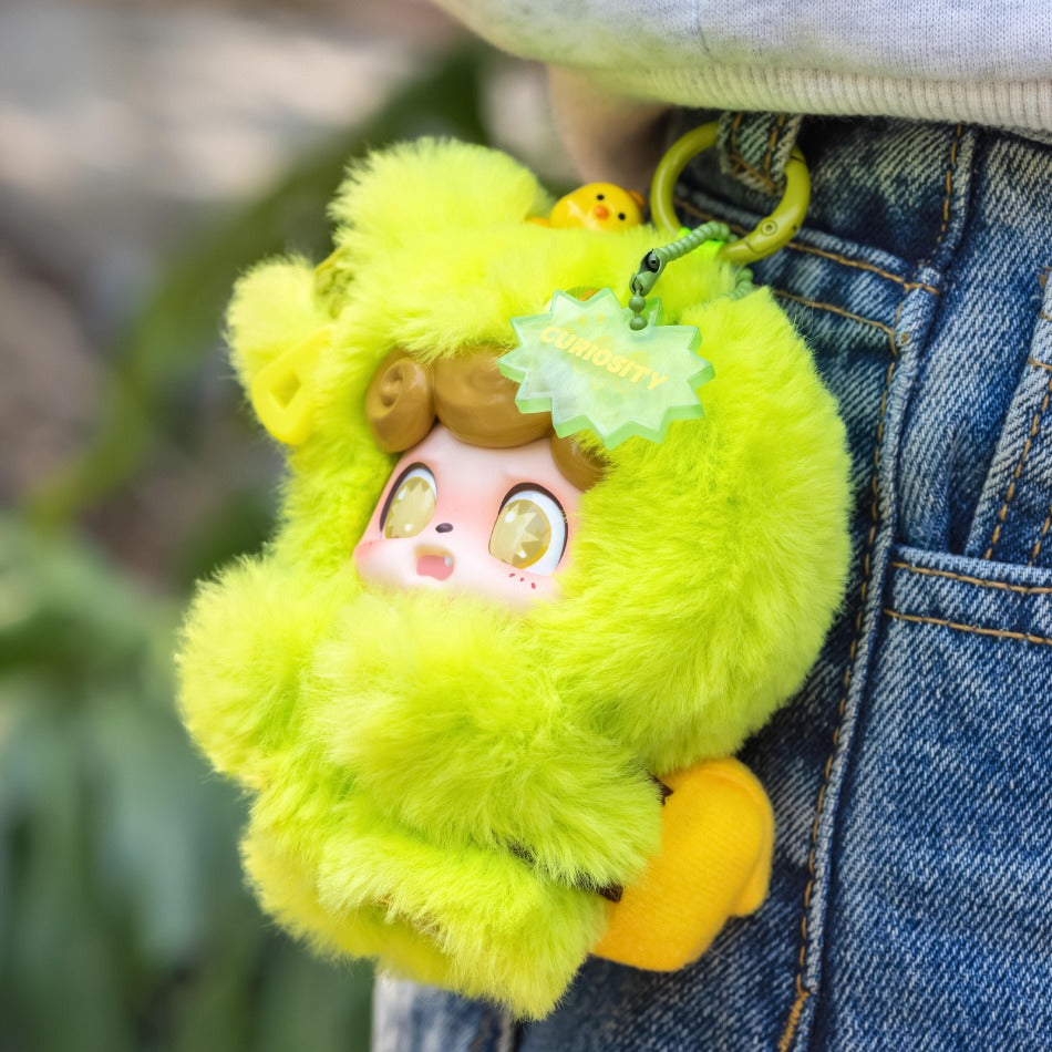 Q Kid Emotional Hairy Monsters Series Pendant Blind Box【Jotoys】
