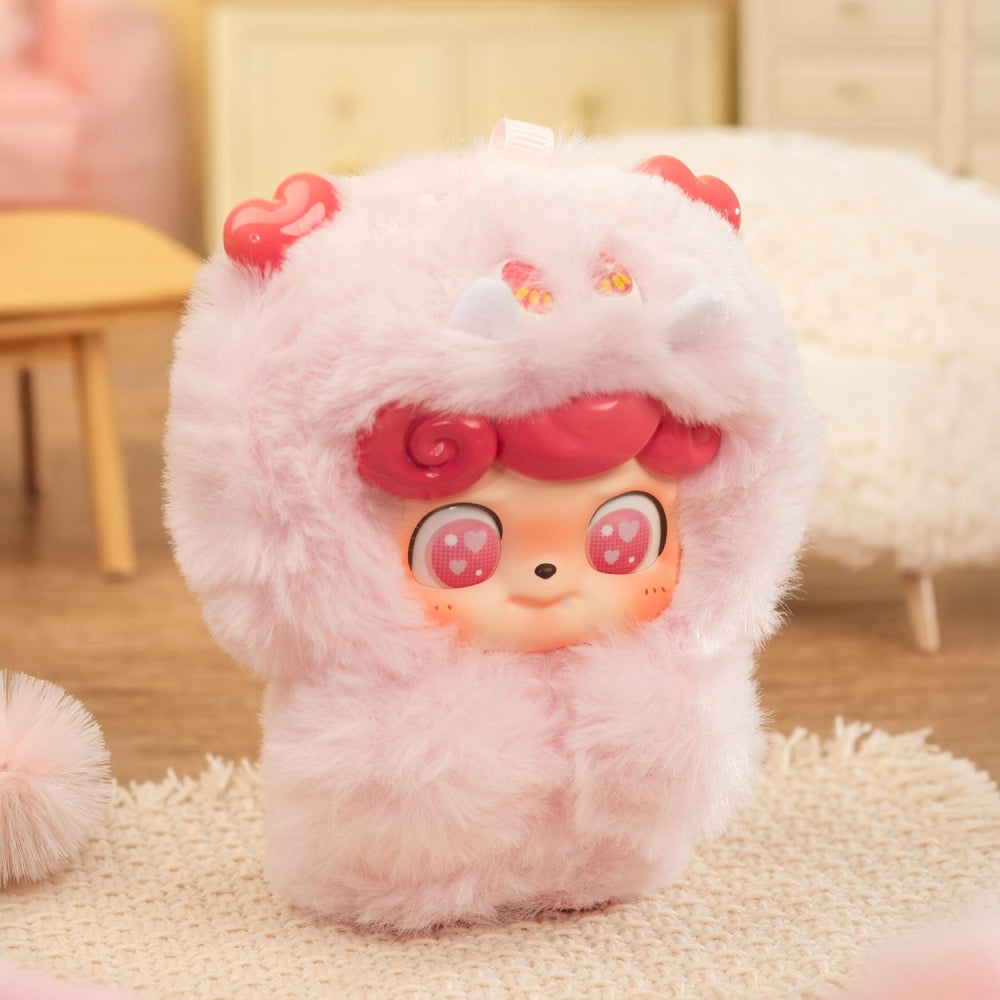 Q Kid Emotional Hairy Monsters Series Pendant Blind Box【Jotoys】