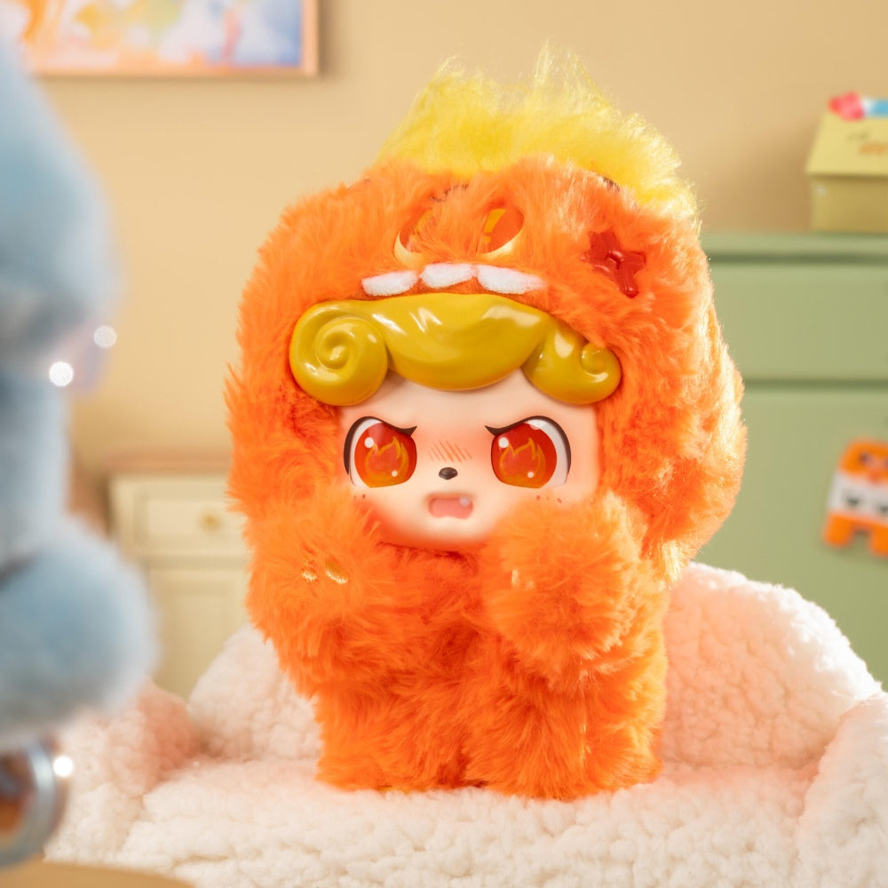 Q Kid Emotional Hairy Monsters Series Pendant Blind Box【Jotoys】