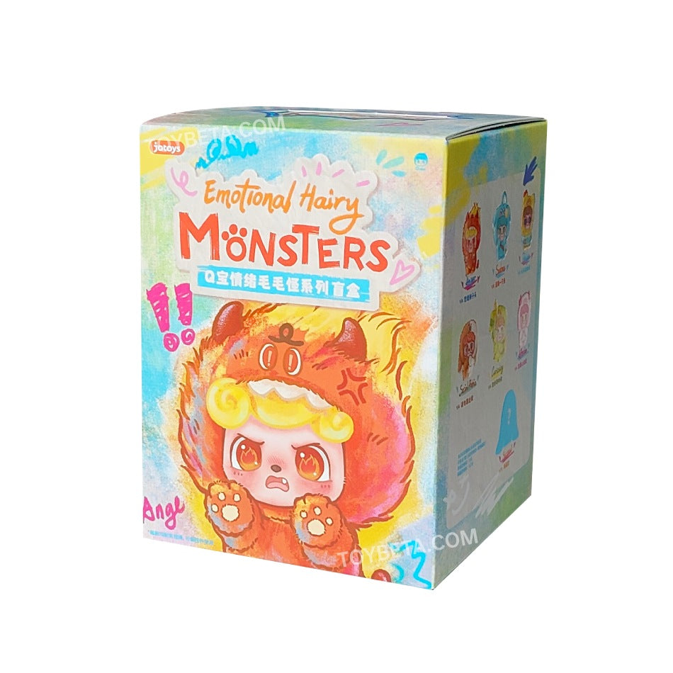 Q Kid Emotional Hairy Monsters Series Pendant Blind Box【Jotoys】