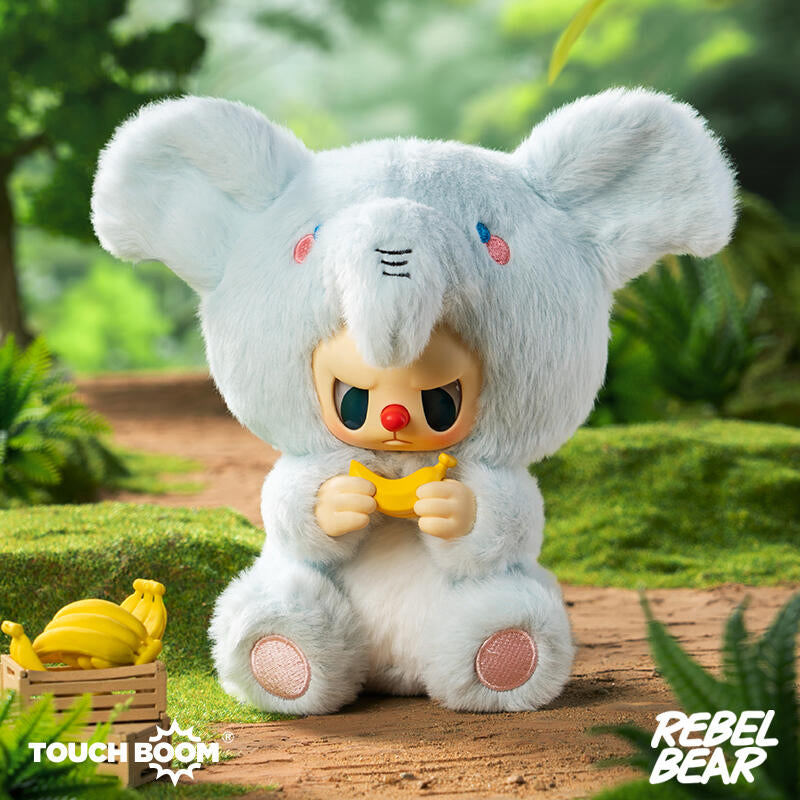 REBEL Bear Animal Series Vinyl Plush Blind Box【ChaoSweet】