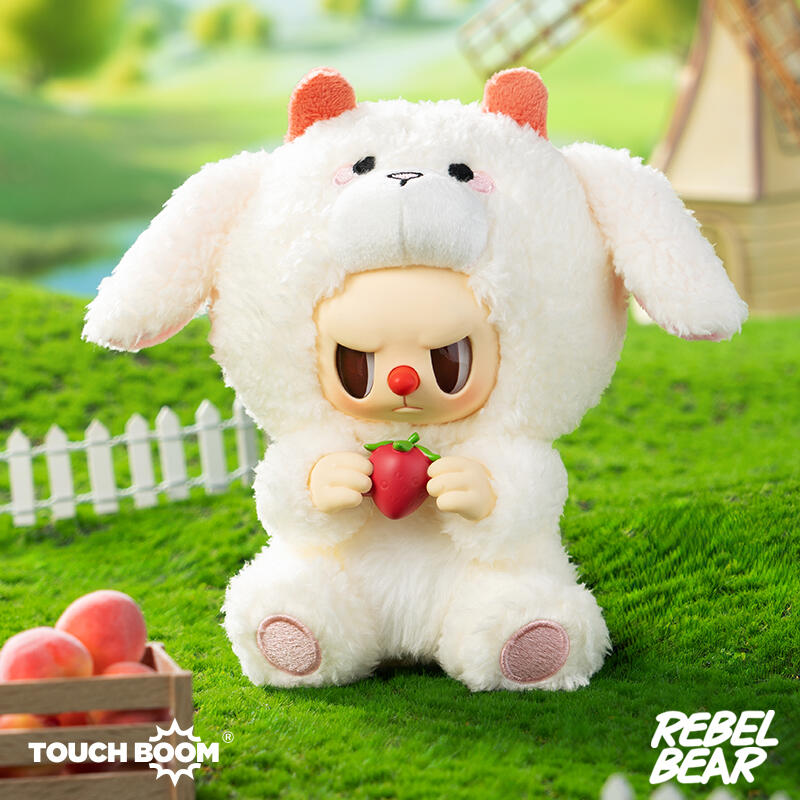 REBEL Bear Animal Series Vinyl Plush Blind Box【ChaoSweet】