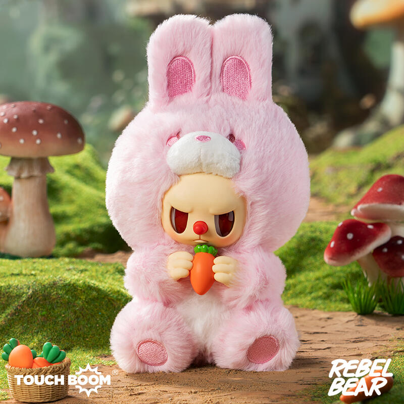 REBEL Bear Animal Series Vinyl Plush Blind Box【ChaoSweet】