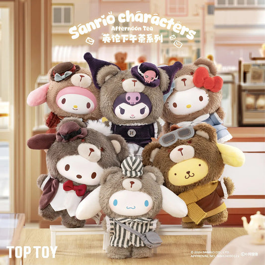 Sanrio Characters Afternoon Tea-V2 Vinyl Plush Blind Box【TOP TOY】