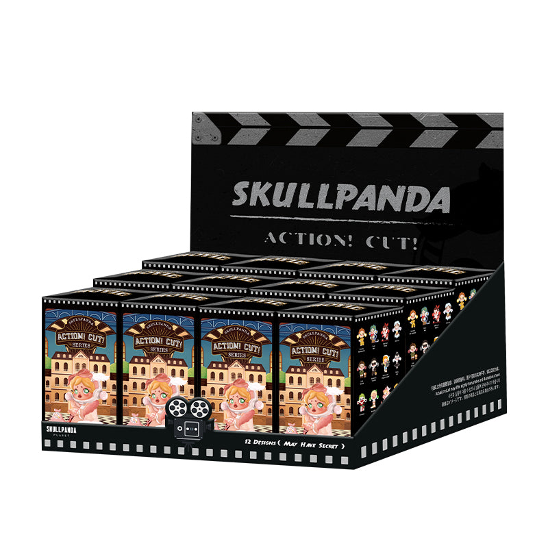 【Sale】SKULLPANDA Action! Cut! Series Blind Box