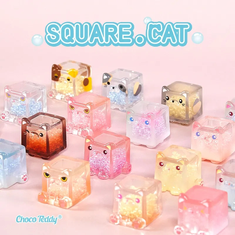 Mini Square Cat Ice Cool Series Blind Bag