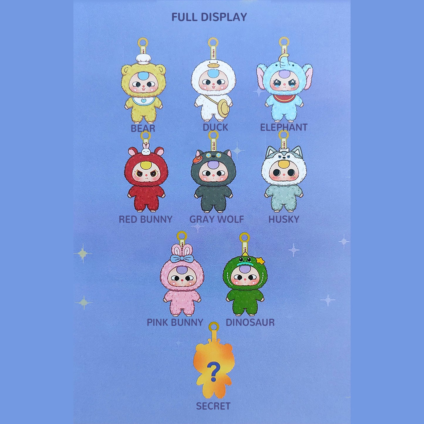 【Sale】Baby Three Fairy Tale Kindergarten Series Plush Dolls Blind Box【BB3】