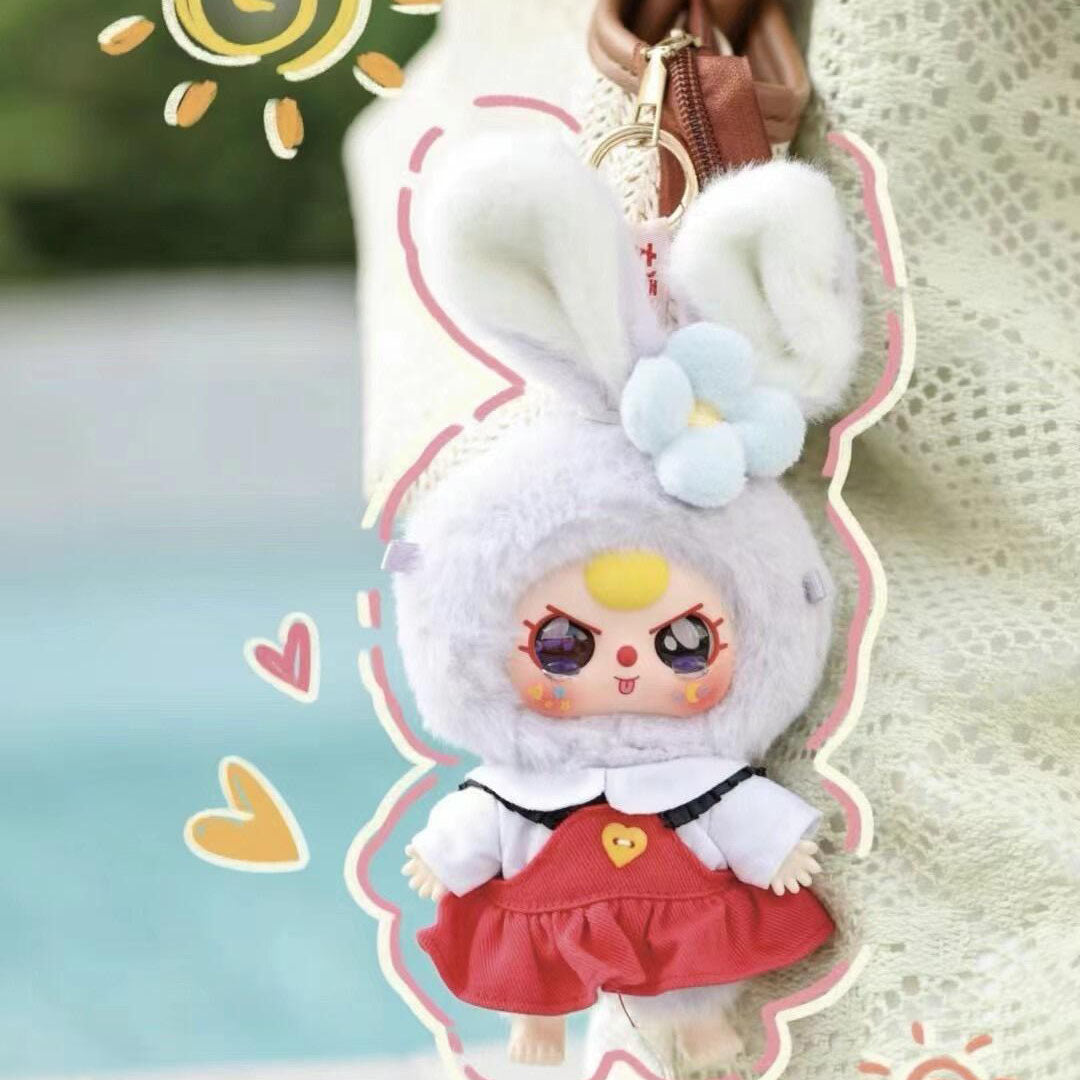Baby Three Macaron Rabbit Series-V1 Plush Blind Box【BB3】