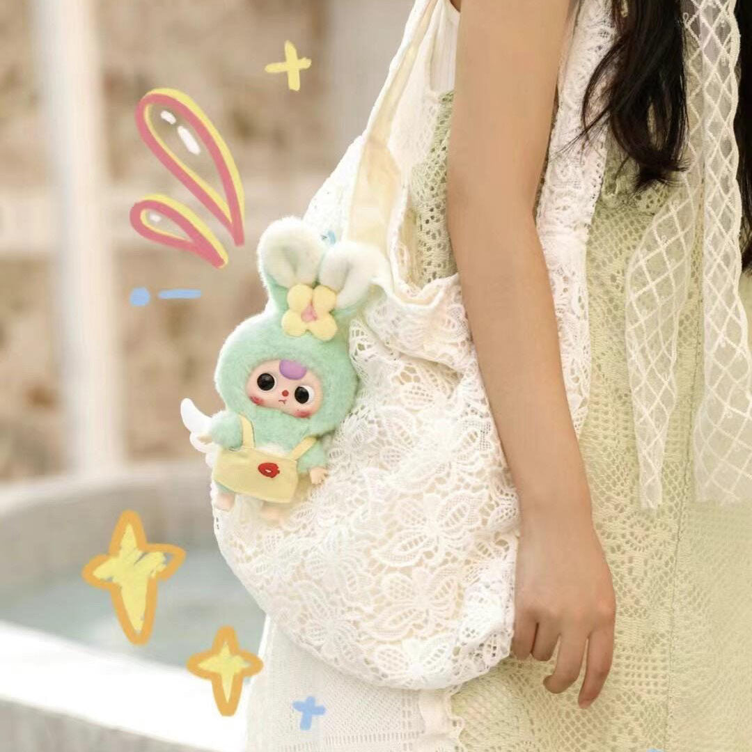 Baby Three Macaron Rabbit Series-V1 Plush Blind Box【BB3】