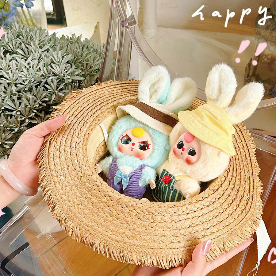 Baby Three Macaron Rabbit Series-V1 Plush Blind Box【BB3】