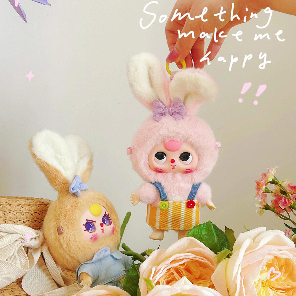 Baby Three Macaron Rabbit Series-V1 Plush Blind Box【BB3】