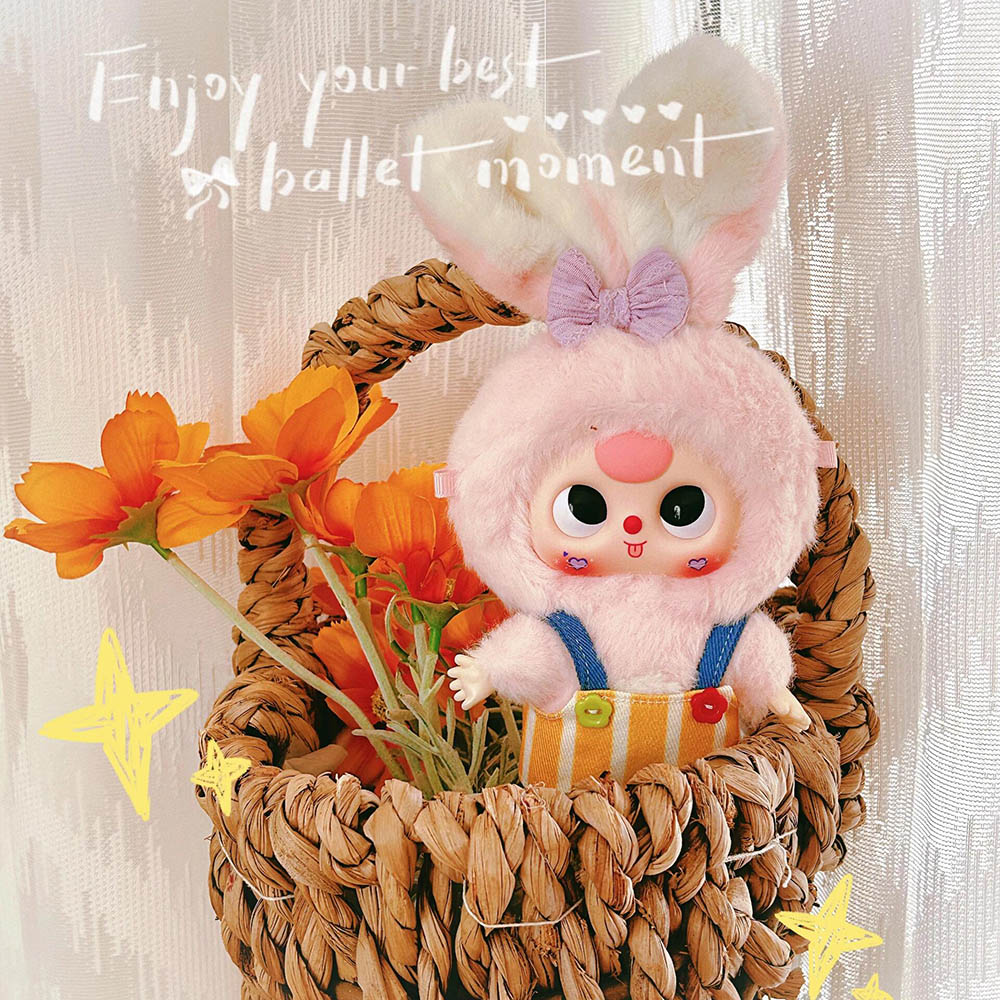 Baby Three Macaron Rabbit Series-V1 Plush Blind Box【BB3】