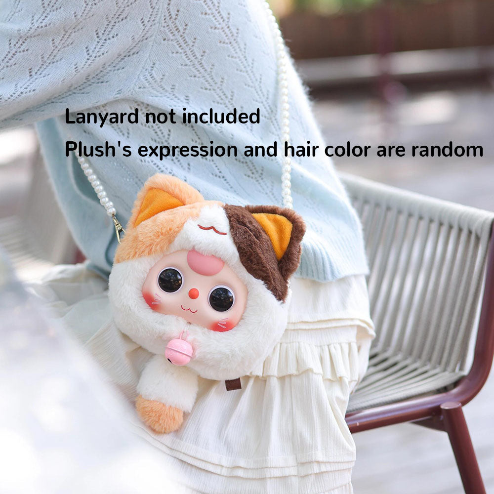 Baby Three Fortune Cat Plush Zipper Bag Series Blind Box【BB3】