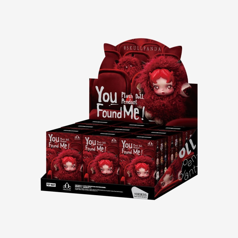 【Sale】SKULLPANDA You Found Me! Series Plush Doll Pendant Blind Box