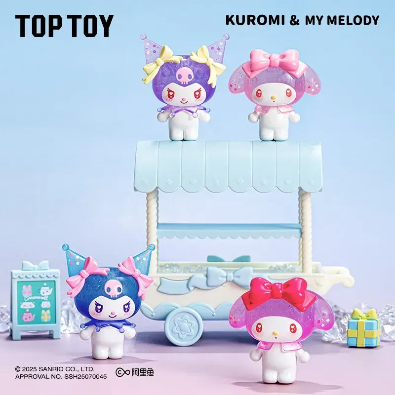 MY MELODY&KUROMI Ramune-Style Mini Figures Surprise Blind Bag【TOP TOY】