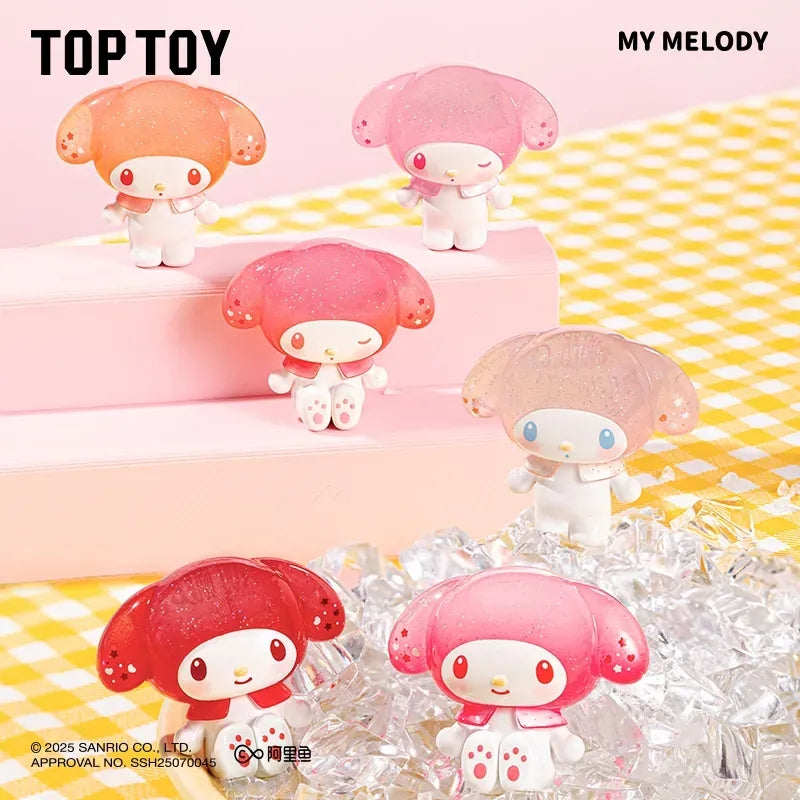 MY MELODY&KUROMI Ramune-Style Mini Figures Surprise Blind Bag【TOP TOY】