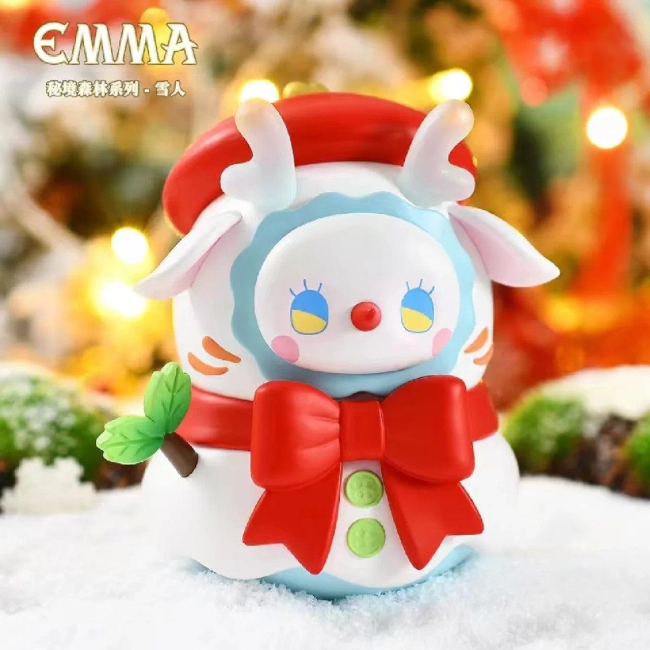 【Sale】Emma Snowman Figurine (Light)