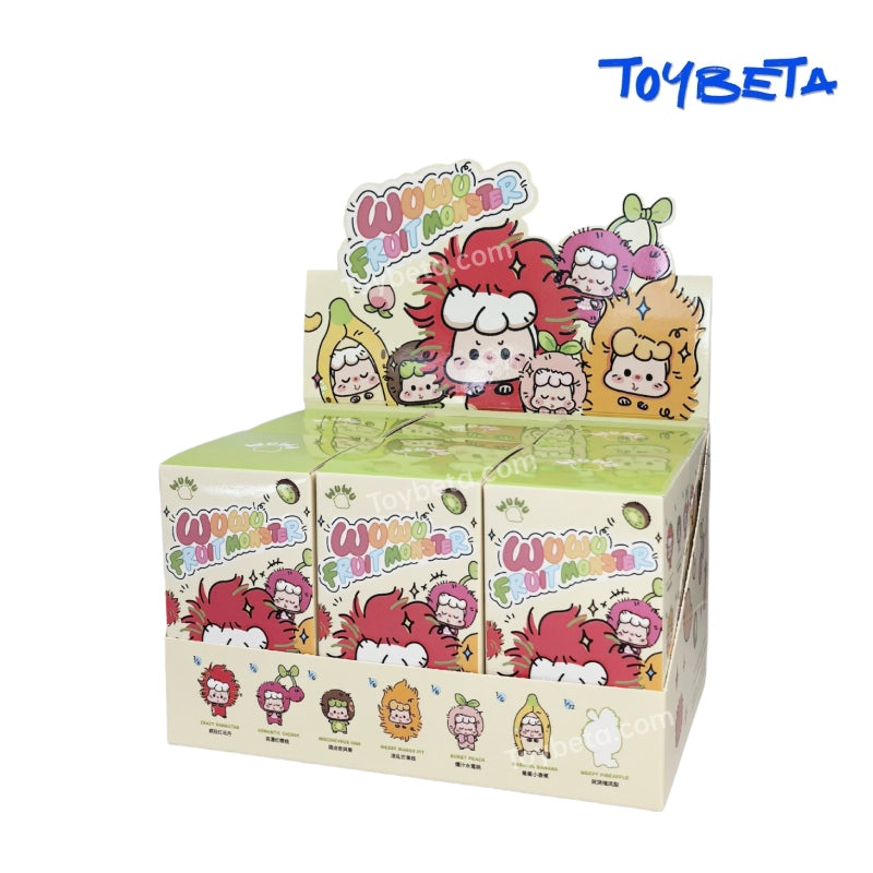 WUWU Crazy Fruit Series Plush Keychain Blind Box