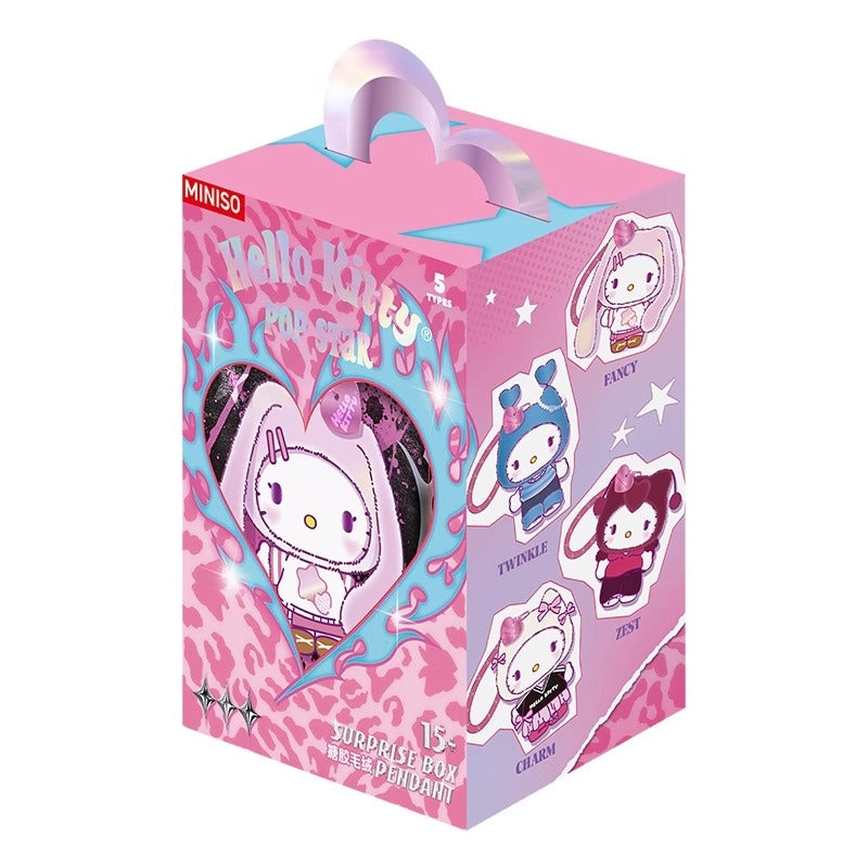 【Sale】Sanrio Characters Pop Star-Hello Kitty Sereis Blind Box Plush Doll