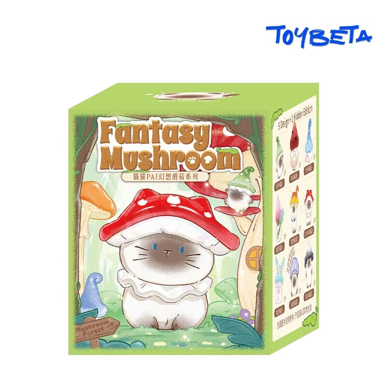 MaoMao-PAI Fantasy Mushroom Series Blind Box Mini Figures(3 PC)