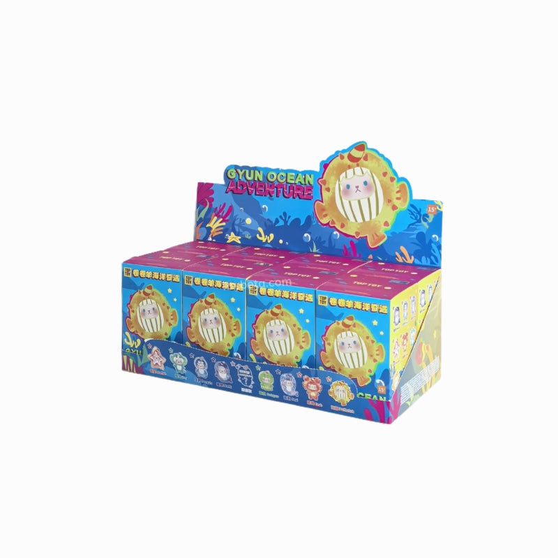 Gyun Ocean Adventure Series Vinyl Plush Blind Box【TOP TOY】