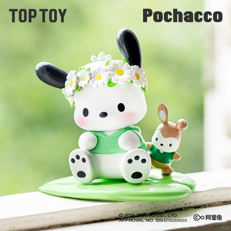 Sanrio Characters Spring Flower Series Figures Blind Box【TOP TOY】