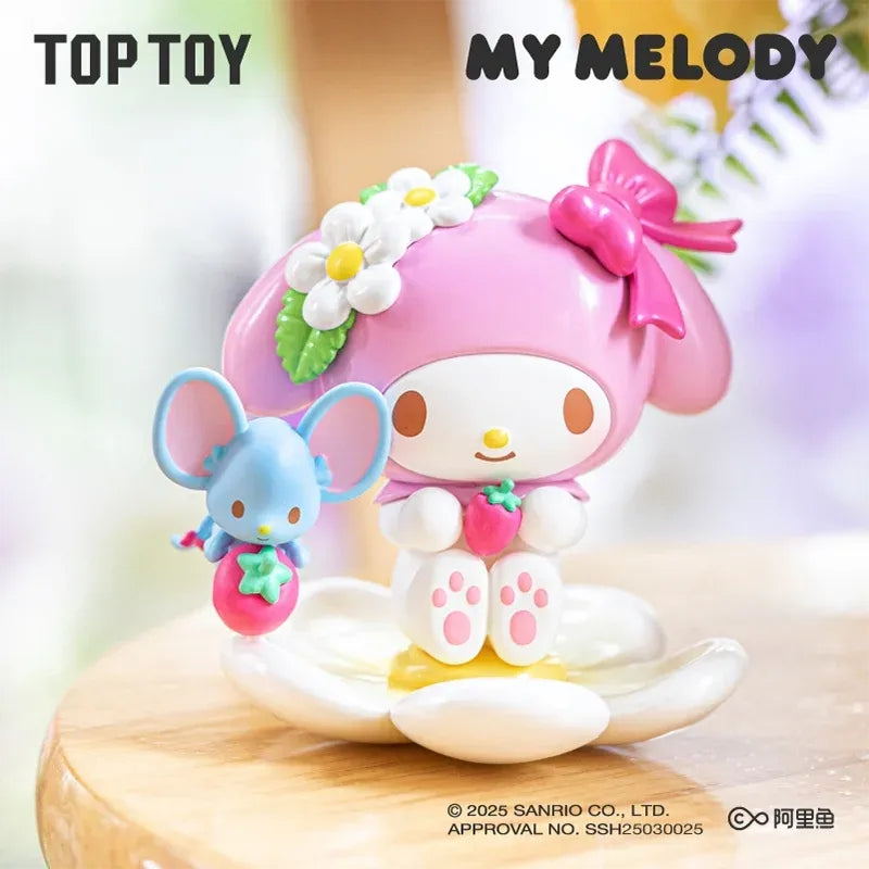 Sanrio Characters Spring Flower Series Figures Blind Box【TOP TOY】