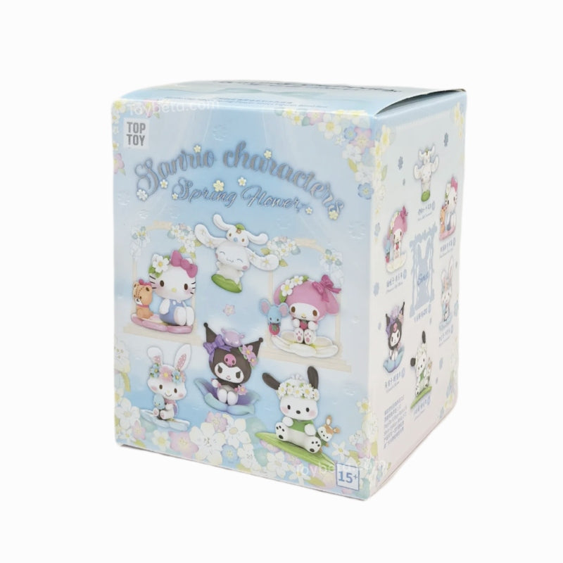 Sanrio Characters Spring Flower Series Figures Blind Box【TOP TOY】